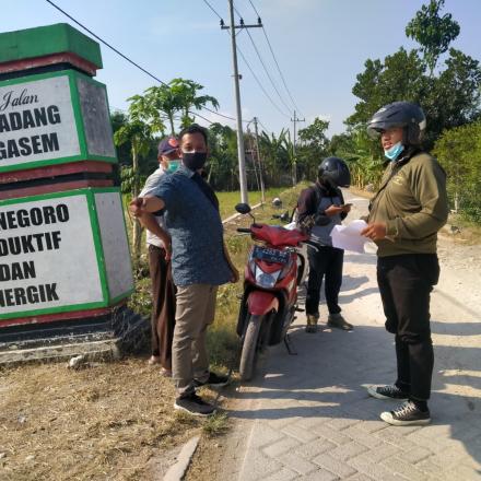 Survei Lapangan Dan Pemetaan Jalan Poros Desa Pungpungan